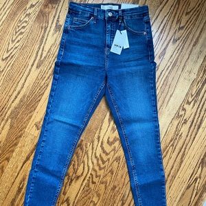 Top Shop Jeans - Jamie High Waist Ankle Grazer